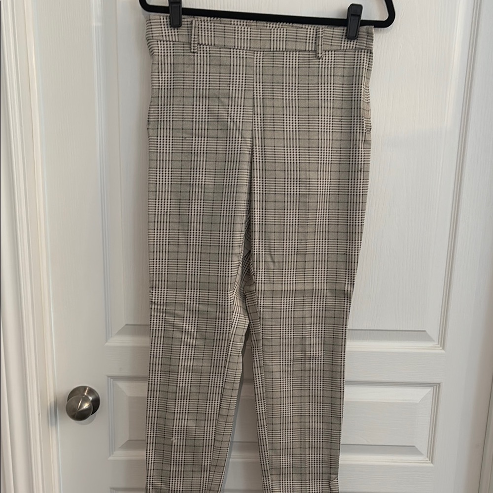 H&M Brown and Tan Skinny Pants